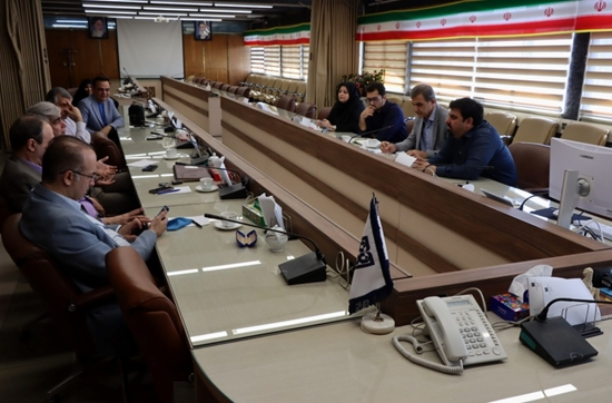  جلسه مشترک ریاست دانشکده پزشکی و معاون آموزشی دانشگاه  علوم پزشکی تهران 